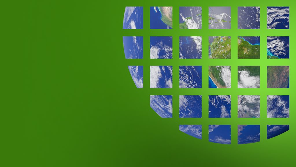 hands holding a globe