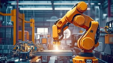 High Voltage Robot Arm Callout Image