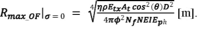 Equation 19 for Lidar Effective Range Article