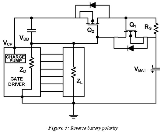 Reverse Battery Protection Scheme for Automotive Applications Figure 3