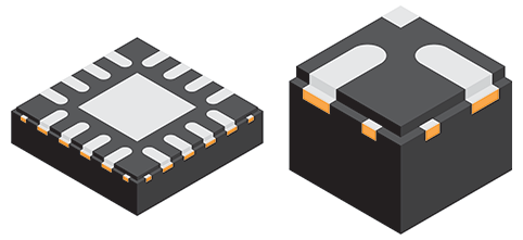 图 5：可沾锡侧翼的传感器 IC