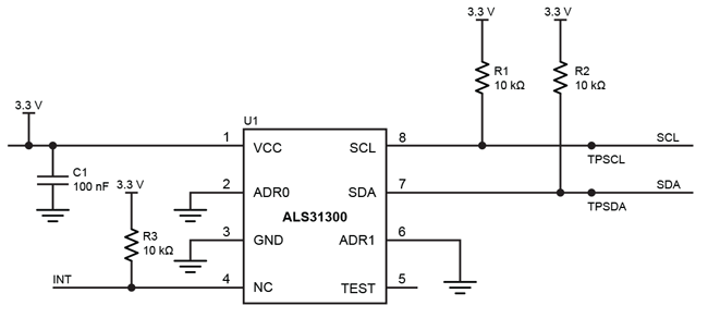 Figure 11: Application Schematic for ALS31300