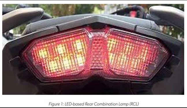 Two Wheeler Stop/Tail LED Driver Figure 1: LED-based Rear Combination Lamp