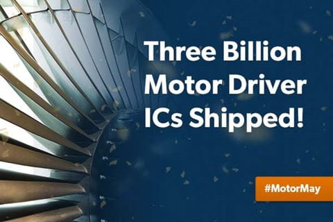 Allegro MicroSystems Three Billion Motor Driver ICs Shipped