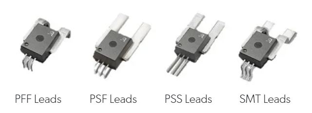 Current sensor CB package lead options