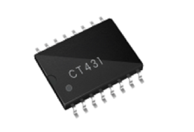 CT431: 1MHz Bandwidth, High Accuracy Isolated Current Sensor with Overcurrent Fault Detection Product Image