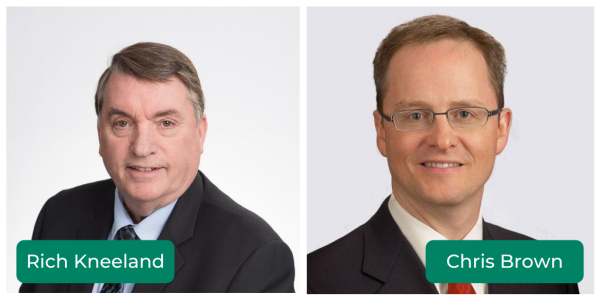 Chris Brown:President, General Counsel and Assistant Corporate Secretary, Rich Kneeland : Senior Vice President, Special Counsel and Corporate Secretary 