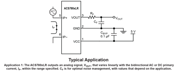 ACS780 Typical Application