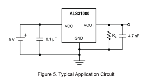 ALS31000 Typical Application