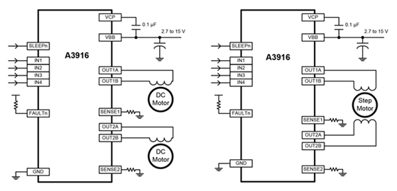 A3916 Typical Application