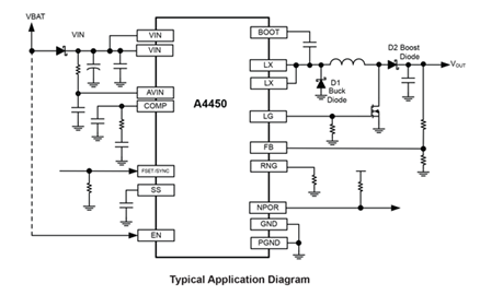 A4450 Typical Application