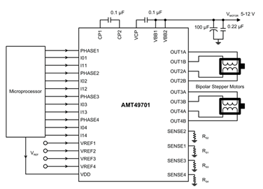 AMT49701 TYpical Application