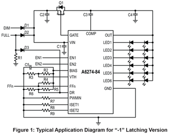A6274 A6284 Typical Application