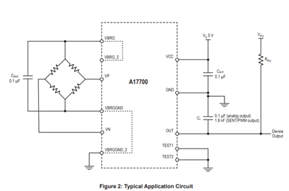A17700 Typical Application Circuit