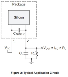A19303 Vibration Tolerant, High Accuracy Hall-Effect Wheel Speed and Direction Sensor IC Typical Application Diagram