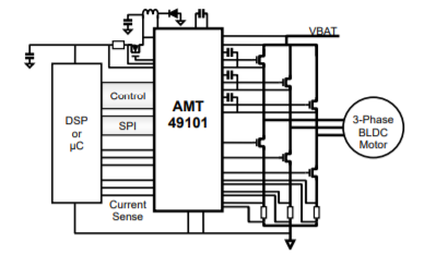 AMT49101 Typical Application